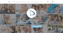 Desktop Screenshot of drummonddentalcare.com